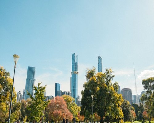 Melbourne Southbank precinct view